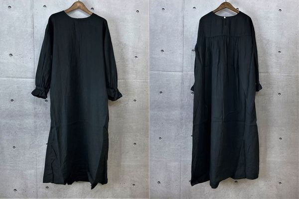 Gauze♯ガーゼ　リネン100%　コート　ワンピース 楽天市場】【sold out】Gauze#(ガーゼ) スイッチングギャザー